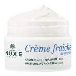 NUXE CREME FRAICHE De Beaute Bogaty Krem Nawilżający 48h - skóra sucha - 50ml