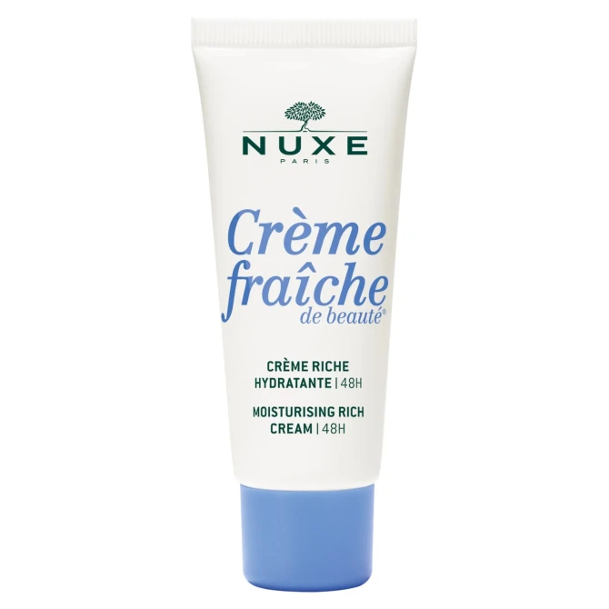 NUXE CREME FRAICHE De Beaute Bogaty Krem Nawilżający 48h - skóra sucha - 30ml
