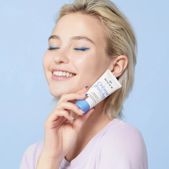 NUXE CREME FRAICHE De Beaute Bogaty Krem Nawilżający 48h - skóra sucha - 30ml