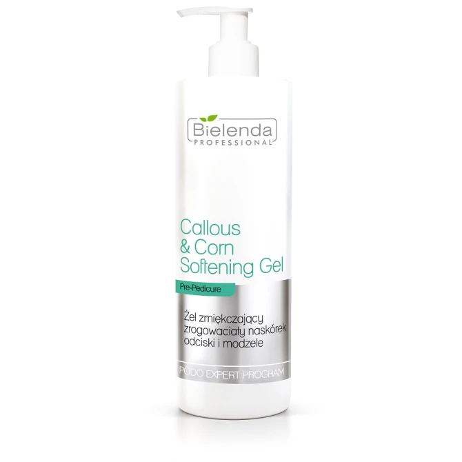 BIELENDA Professional Callous & Corn Softening Gel żel zmiękczający zrogowaciały naskórek odciski i modzele 500ml