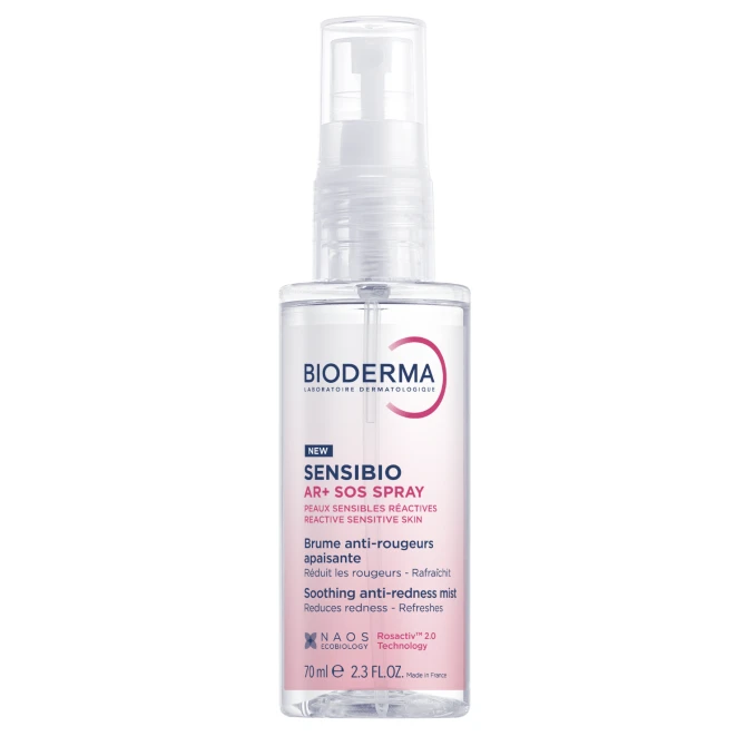 BIODERMA SENSIBIO AR+ SOS SPRAY Łagodząca Mgiełka Przeciw Zaczerwienieniom - 70ml (id: 60238)