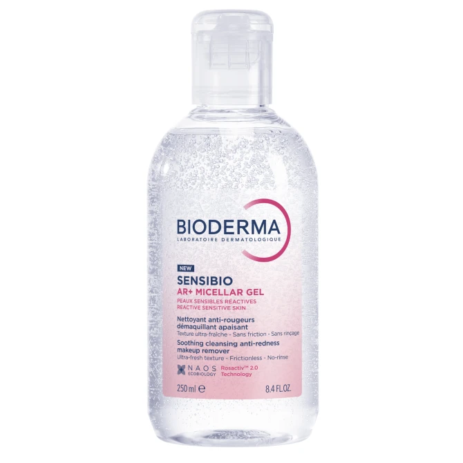 BIODERMA SENSIBIO AR+ MICELLAR GEL Żel Micelarny: Koi I Redukuje Zaczerwienienia - 250ml (id: 60237)