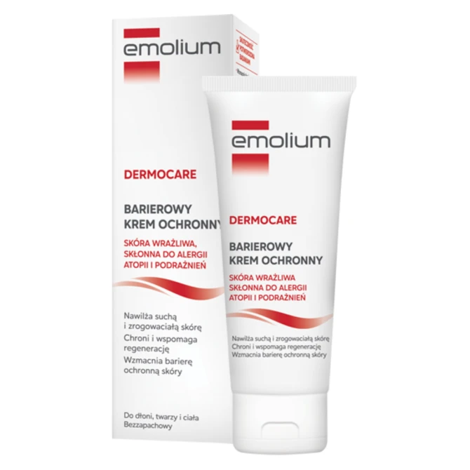 EMOLIUM DERMOCARE Barierowy Krem Ochronny Skóra Wrażliwa - 75ml (id: 60962)