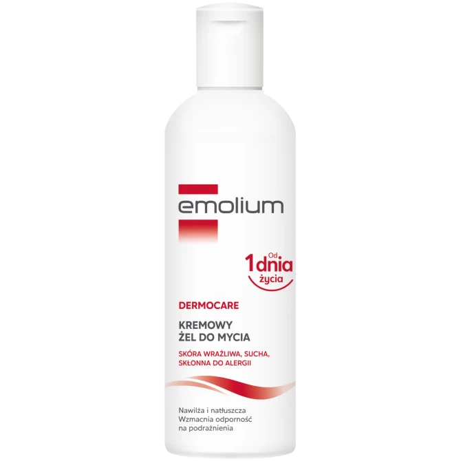 EMOLIUM DERMOCARE Kremowy Żel Do Mycia Skóra Wrażliwa - 200ml (id: 62371)