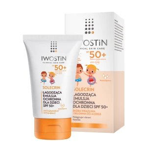 IWOSTIN SOLECRIN Łagodząca Emulsja Ochronna dla Dzieci SPF50+ - 100ml
