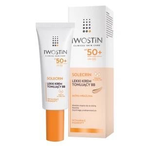 IWOSTIN SOLECRIN Lekki Krem Tonujący BB SPF50+ - 30ml