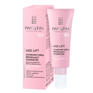 IWOSTIN AGE LIFT Ochronny Krem Redukujący Zmarszczki Z Filtrem SPF50 - 40ml