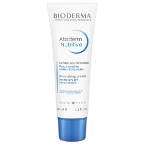 BIODERMA ATODERM NUTRITIVE Odżywczy Krem Do Twarzy Na Wiatr i Mróz Do Suchej Skóry - 40 ml