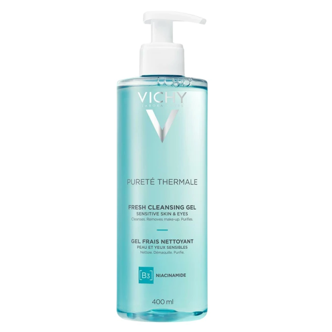 VICHY PURETÉ THERMALE Odświeżający Żel Do Mycia Twarzy - 400ml (id: 54540)