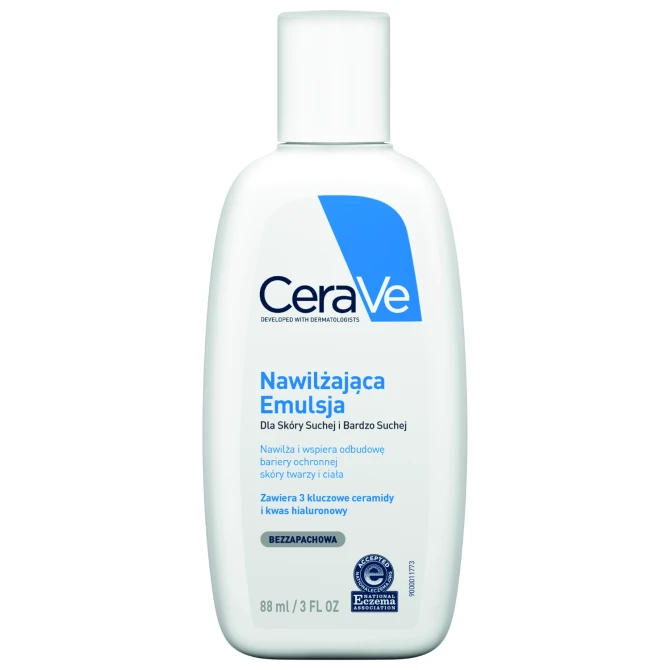 CERAVE Nawilżająca Emulsja Do Twarzy I Ciała do skóry suchej i bardzo suchej - 88ml (id: 68105)
