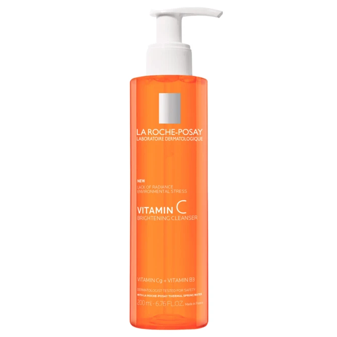 LA ROCHE-POSAY Vitamin C Rozświetlający Żel Oczyszczający z witaminą C - 200 ml (id: 68106)