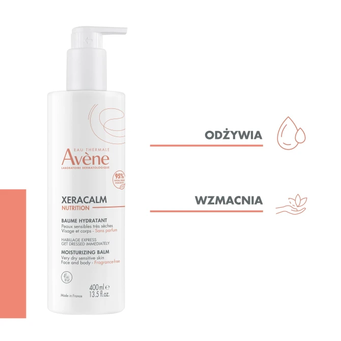 AVÈNE XERACALM NUTRITION Balsam Nawilżający - 400ml (id: 41164)