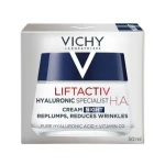 VICHY LIFTACTIV Przeciwzmarszczkowy Krem Ujędrniający Z Kwasem Hialuronowym Na Noc - 50ml