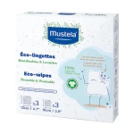 MUSTELA ECO-Chusteczki Wielorazowe z Organicznej Bawełny - 6 szt
