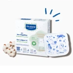 MUSTELA ECO-Chusteczki Wielorazowe z Organicznej Bawełny - 6 szt