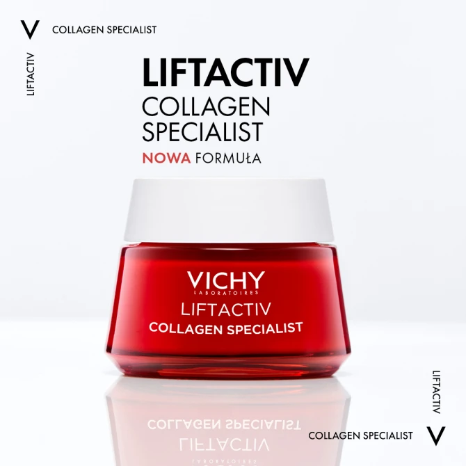 VICHY LIFTACTIV Collagen Specialist Krem Przeciwzmarszczkowy Na Dzień - 50ml