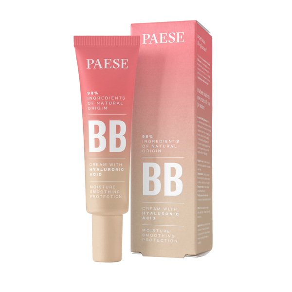 PAESE BB Cream naturalny krem BB z kwasem hialuronowym 01 Ivory 30ml (id: 15396)
