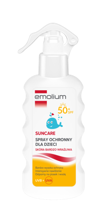 EMOLIUM SUNCARE Mineralny Spray Ochronny dla Dzieci SPF50+ - 175ml