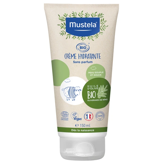 MUSTELA Organic BIO Certyfikowany Organiczny Krem Nawilżający - 150ml