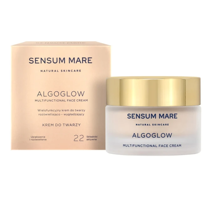 SENSUM MARE Algoglow wielofunkcyjny krem do twarzy rozświetlająco-wygładzający 50ml (id: 70982)