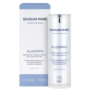 SENSUM MARE Algopro wysoce zaawansowane serum przeciwzmarszczkowe z potrójnym peptydem 30ml