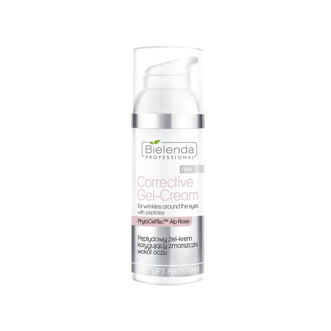 BIELENDA PROFESSIONAL Eye Lift Program Peptydowy żel-krem korygujący zmarszczki wokół oczu 50 ml