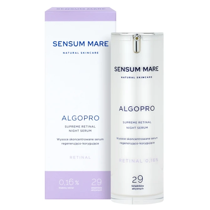 SENSUM MARE Algopro wysoce skoncentrowane serum regenerująco-korygujące z 0.16% retinalem 30ml (id: 71003)