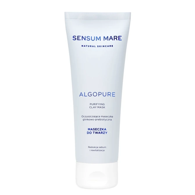 SENSUM MARE Algopure oczyszczająca maseczka glinkowo-prebiotyczna do twarzy 70ml (id: 71123)