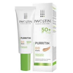 IWOSTIN PURRITIN BB Krem SPF 50+ Do Skóry Trądzikowej - 30ml