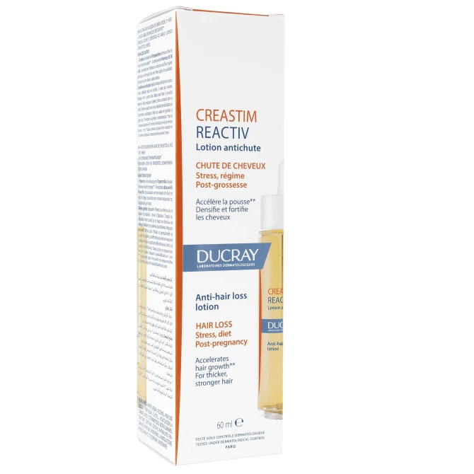 DUCRAY CREASTIM REACTIV Płyn Przeciw Wypadaniu Włosów - 60ml