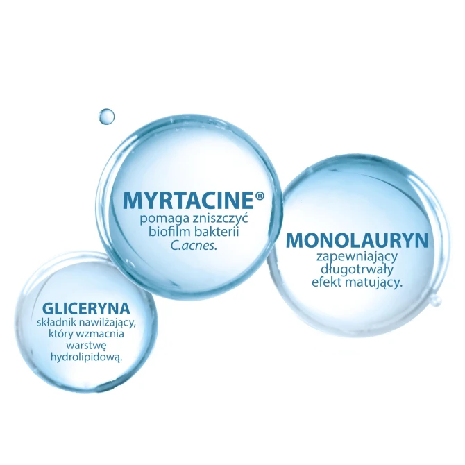 DUCRAY KERACNYL Żel Pieniący Do Mycia Skóry Skłonnej Do Trądziku - 200ml