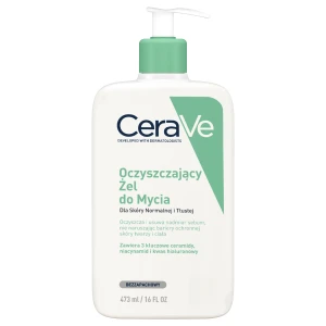 CERAVE Oczyszczający Żel Do Mycia Do Dkóry Normalnej I Tłustej - 473 ml