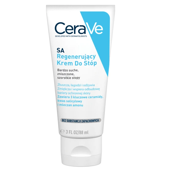 CERAVE SA Regenerujący Krem Do Stóp Do Skóry Suchej I Szorstkiej - 88 ml
