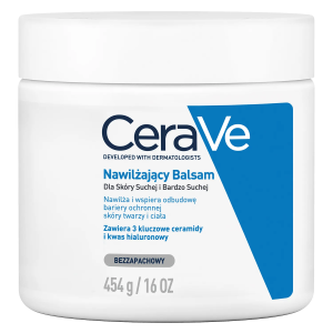 CERAVE Nawilżający Balsam Do Ciała I Twarzy Z Ceramidami Dla Skóry Suchej - 454g