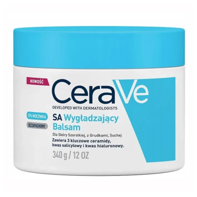 CERAVE SA Wygładzający Balsam Z Mocznikiem Dla Skóry Szorstkiej I Suchej - 340g (id: 1589)