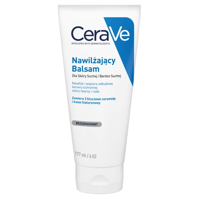 CERAVE Nawilżający Balsam Do Ciała I Twarzy Z Ceramidami Dla Skóry Suchej - 177ml (id: 1594)