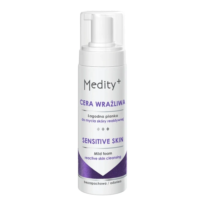 Medity+ Cera Wrażliwa łagodna pianka do mycia twarzy - 150ml (id: 72178)