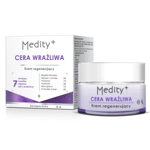 Medity+ Cera Wrażliwa krem regenerujący do twarzy - 50ml
