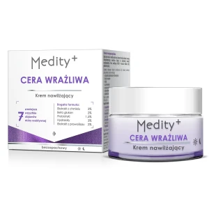 Medity+ Cera Wrażliwa krem nawilżający do twarzy - 50ml