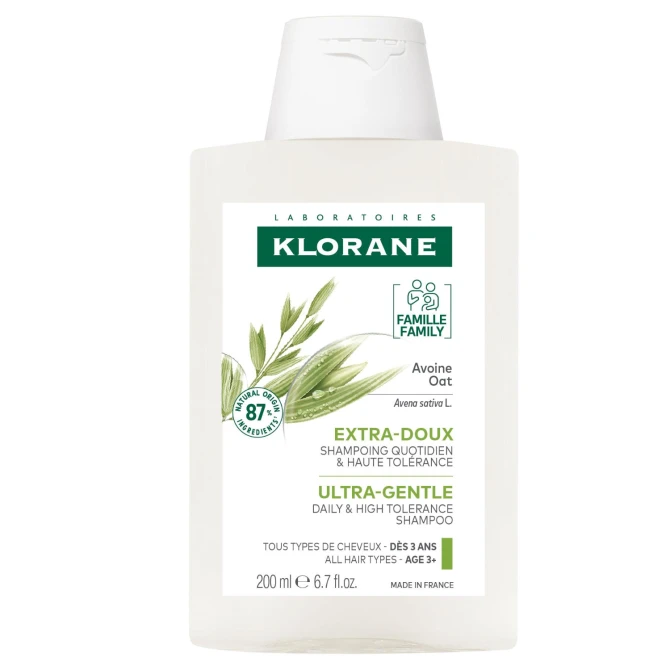 KLORANE Ultra Delikatny Szampon z owsem do codziennego stosowania - 200ml