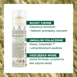 KLORANE Ultrałagodny szampon suchy – włosy brązowe i ciemnobrązowe – z Owsem i Ceramide - 150ml