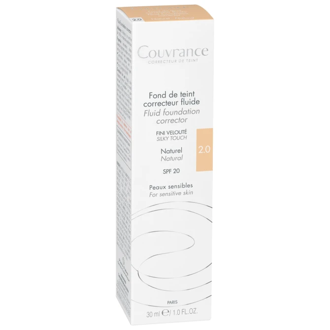 AVÈNE Eau Thermale Couvrance Naturalny fluid korygujący w płynie 02 - 30ml (id: 1462)