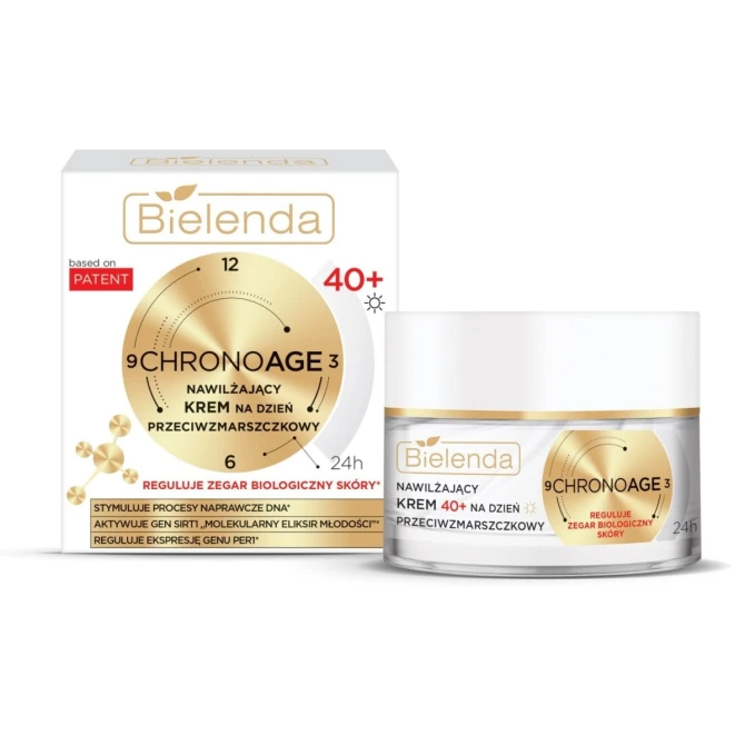 BIELENDA Chrono Age nawilżający krem przeciwzmarszczkowy na dzień 40+ - 50ml