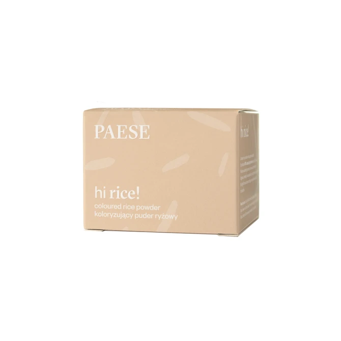 PAESE Hi Rice! Coloured Rice Powder koloryzujący sypki puder ryżowy 10 Light Beige 10g (id: 7123)