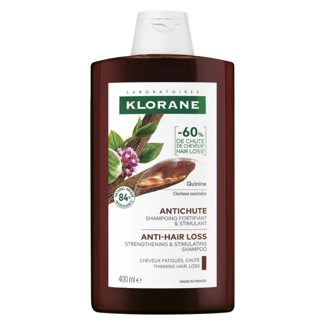 KLORANE Przeciw Wypadaniu Włosów Szampon Wzmacniający I Stymulujący Z Chininą - 400ml (id: 45174)