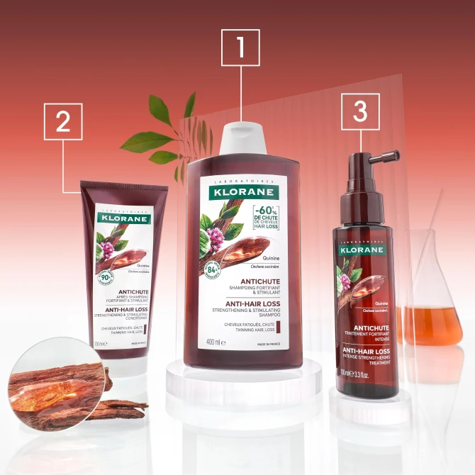 KLORANE Przeciw Wypadaniu Włosów Szampon Wzmacniający I Stymulujący Z Chininą - 400ml (id: 45174)