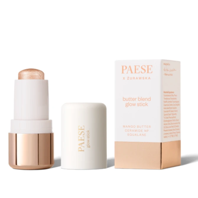 PAESE x ŻURAWSKA BUTTER BLEND masełkowy rozświetlacz do twarzy w sticku 01 Fresco 6g (id: 72635)