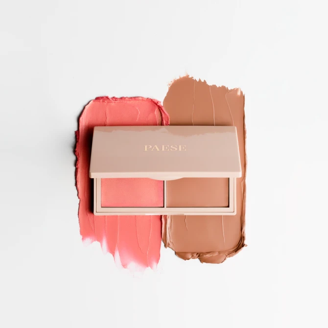 PAESE Kiss My Cheeks paleta do konturowania Warm 15g (id: 62437)