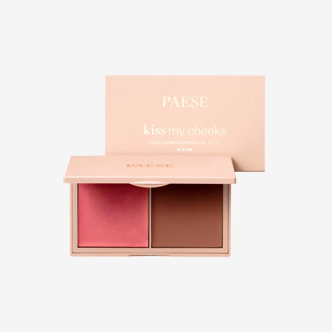 PAESE Kiss My Cheeks paleta do konturowania Warm 15g (id: 62437)
