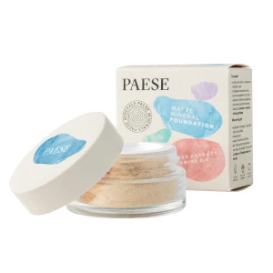 PAESE Minerals matujący podkład mineralny 103N Sand 7g